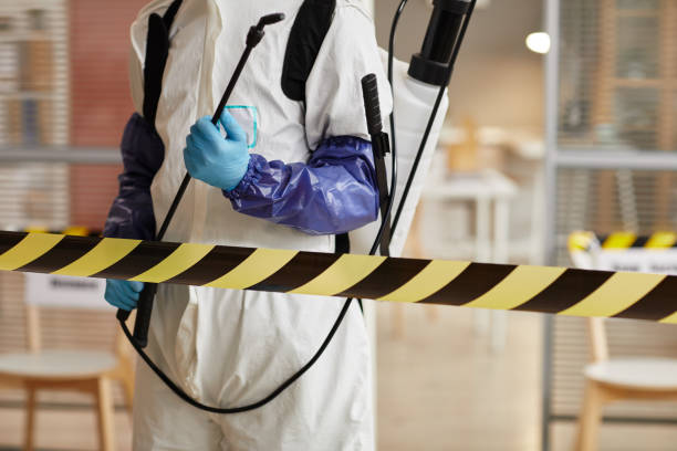Professional Trauma Scene Cleanup technician working in Augusta, MO